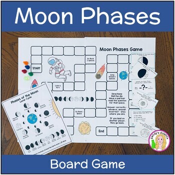 Preview of Moon Phases Board Game