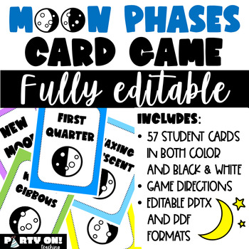 Preview of Moon Phases UNO! Card Game