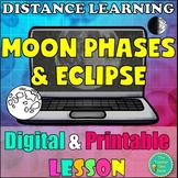 Moon Phases & Eclipse Digital Lesson | Space Astronomy Uni