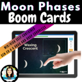 Moon Phases (Errorless)  | Digital Boom Cards™ | Distance 