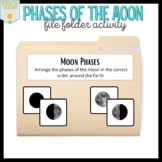 Moon Phases File Folder Sorting Activity