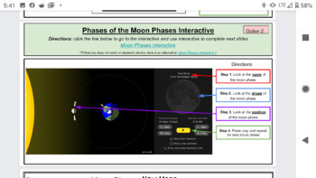 Preview of Moon Phases Interactive