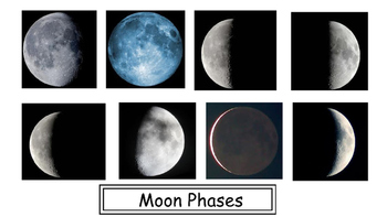 Moon Phases Interactive Notebook Activity by Tina Duckwall | TPT