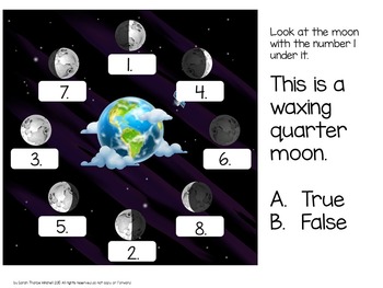Preview of Moon Phases PowerPoint Phases of the Moon Quick Write