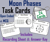 Moon Phases Task Cards Activity (Great for Total Solar Ecl