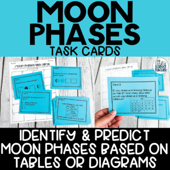 Preview of Moon Phases Task Cards