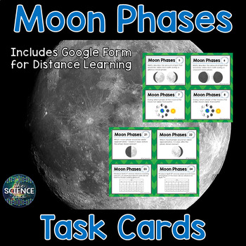 Preview of Moon Phases Task Cards