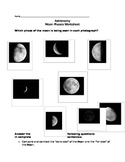 Moon Phases Worksheet