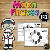 Moon Phases Worksheet FREEBIE