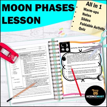 Preview of Moon Phases and Eclipse Lesson | Middle School Space Science