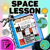 Moon Phases and Eclipses Notes Activity Lesson | Space Sci