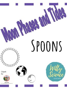 Preview of Moon Phases and Tides Review Game - Spoons