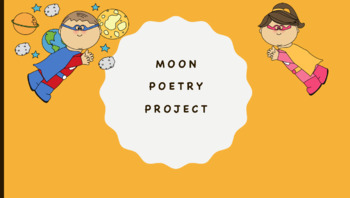 Preview of Moon Poetry Project (Distance Learning)