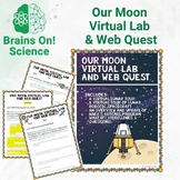 Moon Virtual Lab & Web Quest NASA Artemis Space Program Mi