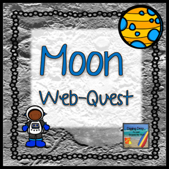 Preview of Moon Web-Quest