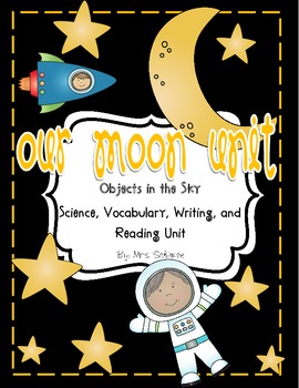 Preview of Moon and Space Informational Unit -30+ Pages- (CCSS)
