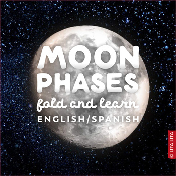 Preview of Moon phases Fases del la Luna (bilingual)