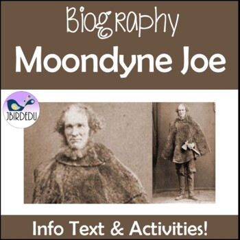 Preview of Moondyne Joe the Bushranger. Information Text Packet. Colonial Australia.