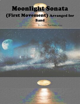 Preview of Moonlight Sonata (First Movement) Arranged for Band - Free MP3