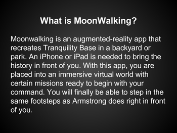 Preview of Moonwalking