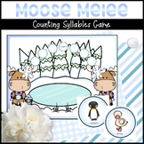Moose Arctic Animals Counting Syllables Game