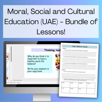 moral education uae worksheets grade 7