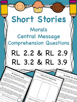 Preview of Moral of Stories & Different Versions RL 2.2 RL 2.9 RL 3.2 & RL 3.9