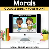 Morals Values Social Studies Mini Lessons Good Citizen