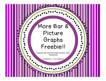 Preview of More Bar & Picture Graphs Freebie