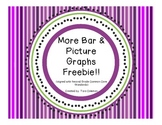 More Bar & Picture Graphs Freebie