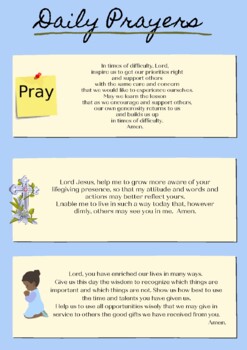 Preview of More Daily Catholic Prayers for Teenagers