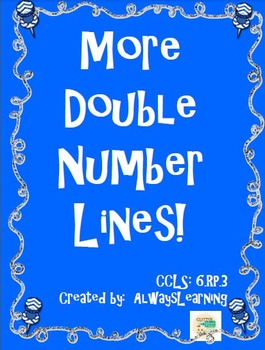Preview of More Double Number Line Practice!