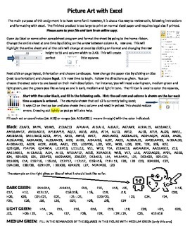 Preview of More Excel Fun with Pictures