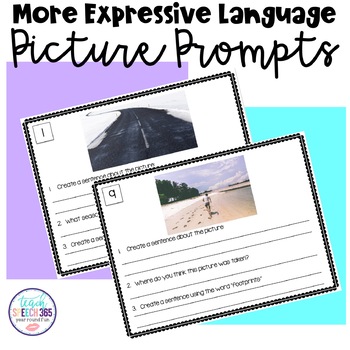 Preview of More Expressive Language Picture Prompts for Speech Therapy