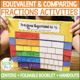 Equivalent and Comparing Fractions Centers and Materials