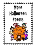 More Halloween Poems