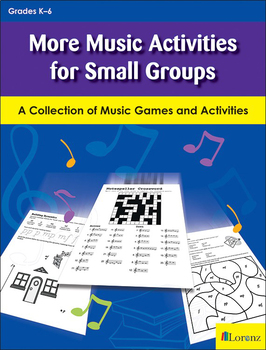 Preview of More Music Activities for Small Groups