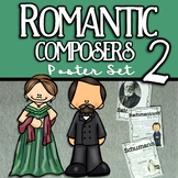 Romantic Composers Poster Set 2