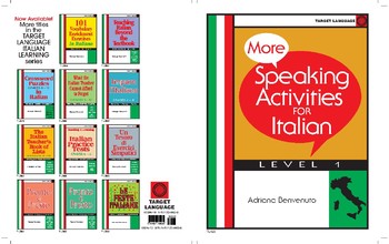 Preview of More Speaking Activities for Italian -Level 1