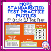 More Standardized Test Practice Puzzles - 5th Grade ELA Te