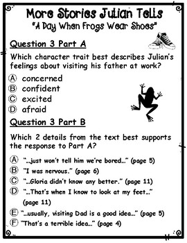 More Stories Julian Tells Chapter 1 Ebsr Prehension Question Sets