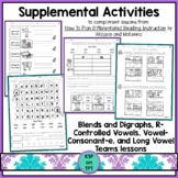 More Supplemental Activities for How to Plan Differentiate