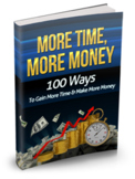 More Time More Money PDF ebook free shipping fast