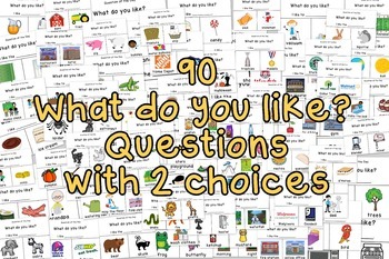 Visual Questions for Child. daily life questions {for Children with Autism}