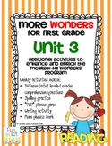 More Wonders for First Grade Unit 3
