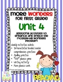 More Wonders for First Grade Unit 4