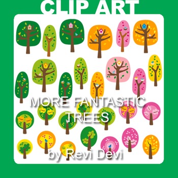 Preview of Trees clip art resource