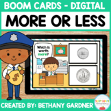 More or Less - Comparing Money - Boom Cards - Distance Lea