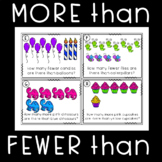 Comparing Numbers Write the Room: More than & Fewer than A
