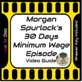 Morgan Spurlock 30 Days Minimum Wage Episode Video Movie G